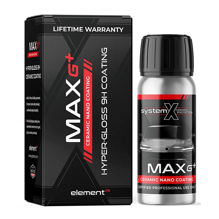 System X MAX G+ ceramic coating